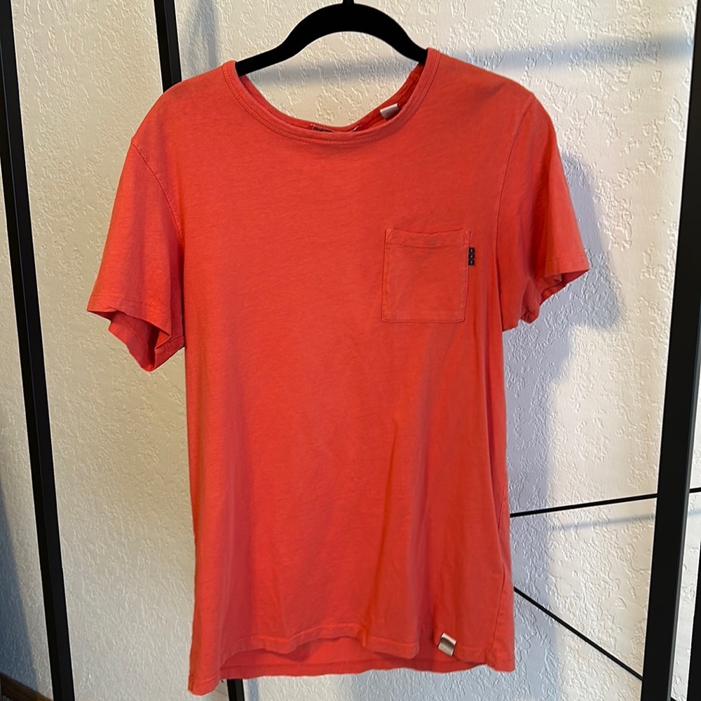 Men’s medium orange/salmon Scotch&Soda shirt